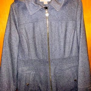 Gray Michael Kors coat .